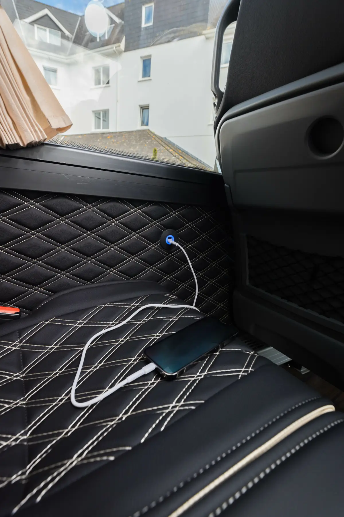 Mackey Coaches fleet vehicle - exterior and interior